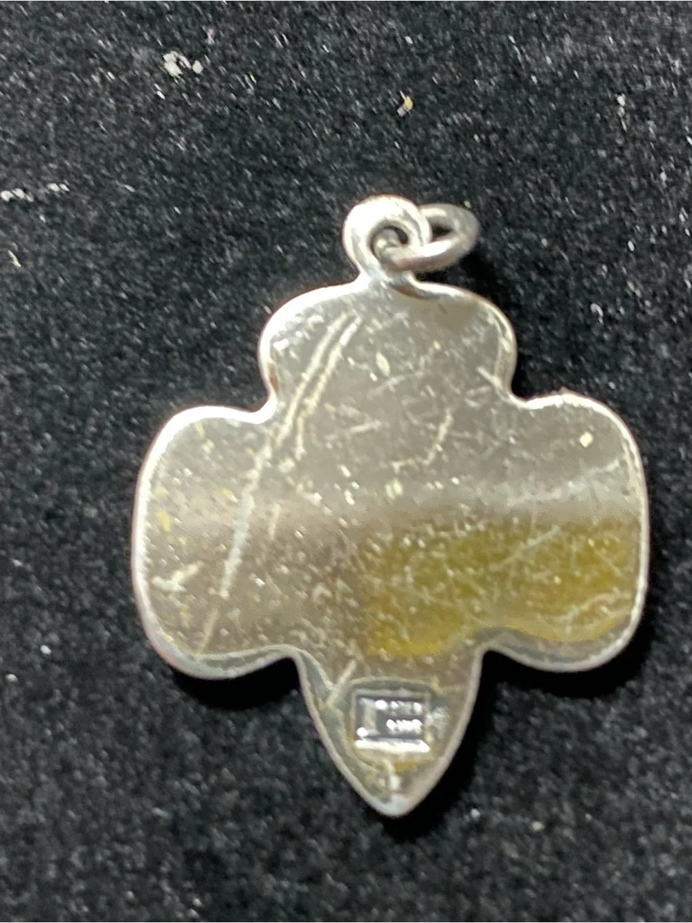 Sterling silver Girl Scout charm (bracelet charm only)